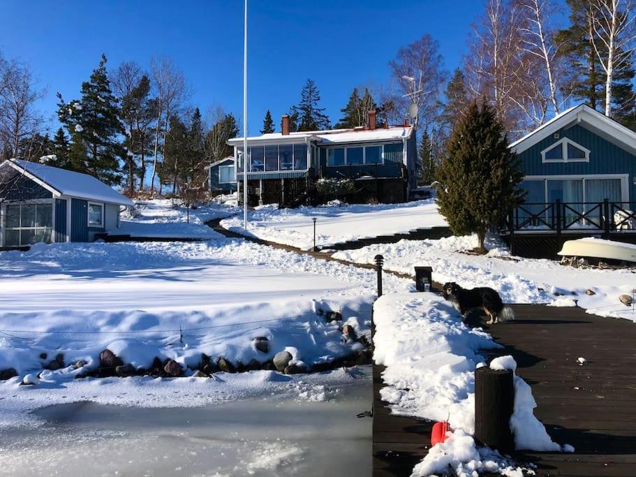 Sjoestuga/Gaesthus I Skaergarden. Åkersberga Exteriér fotografie