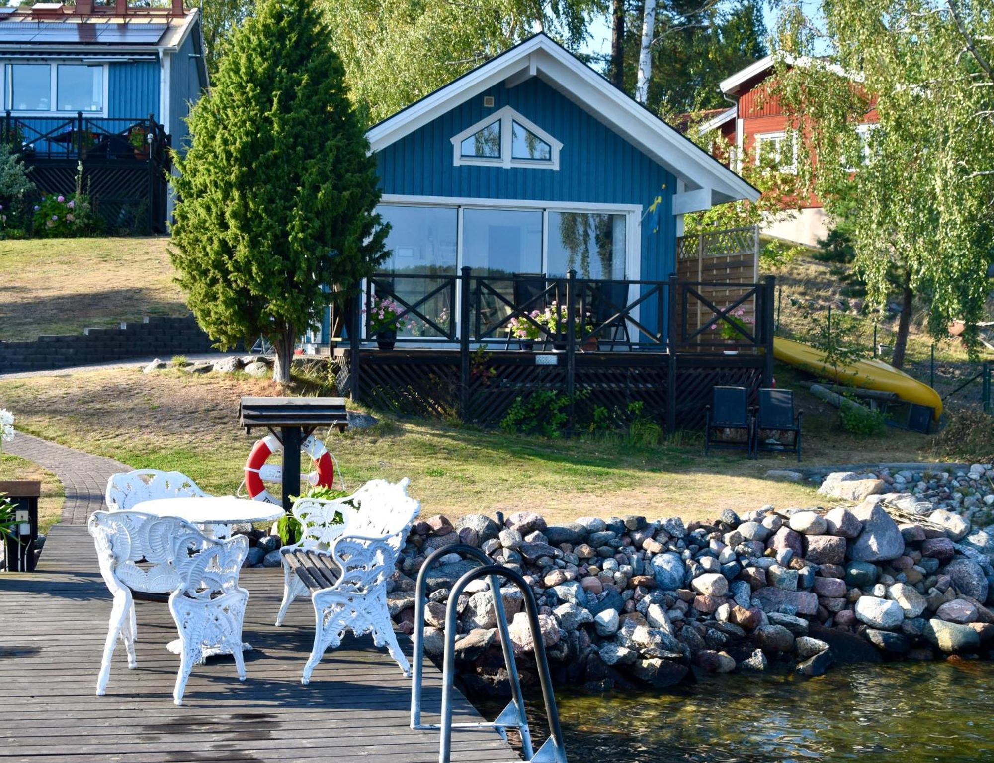 Sjoestuga/Gaesthus I Skaergarden. Åkersberga Exteriér fotografie