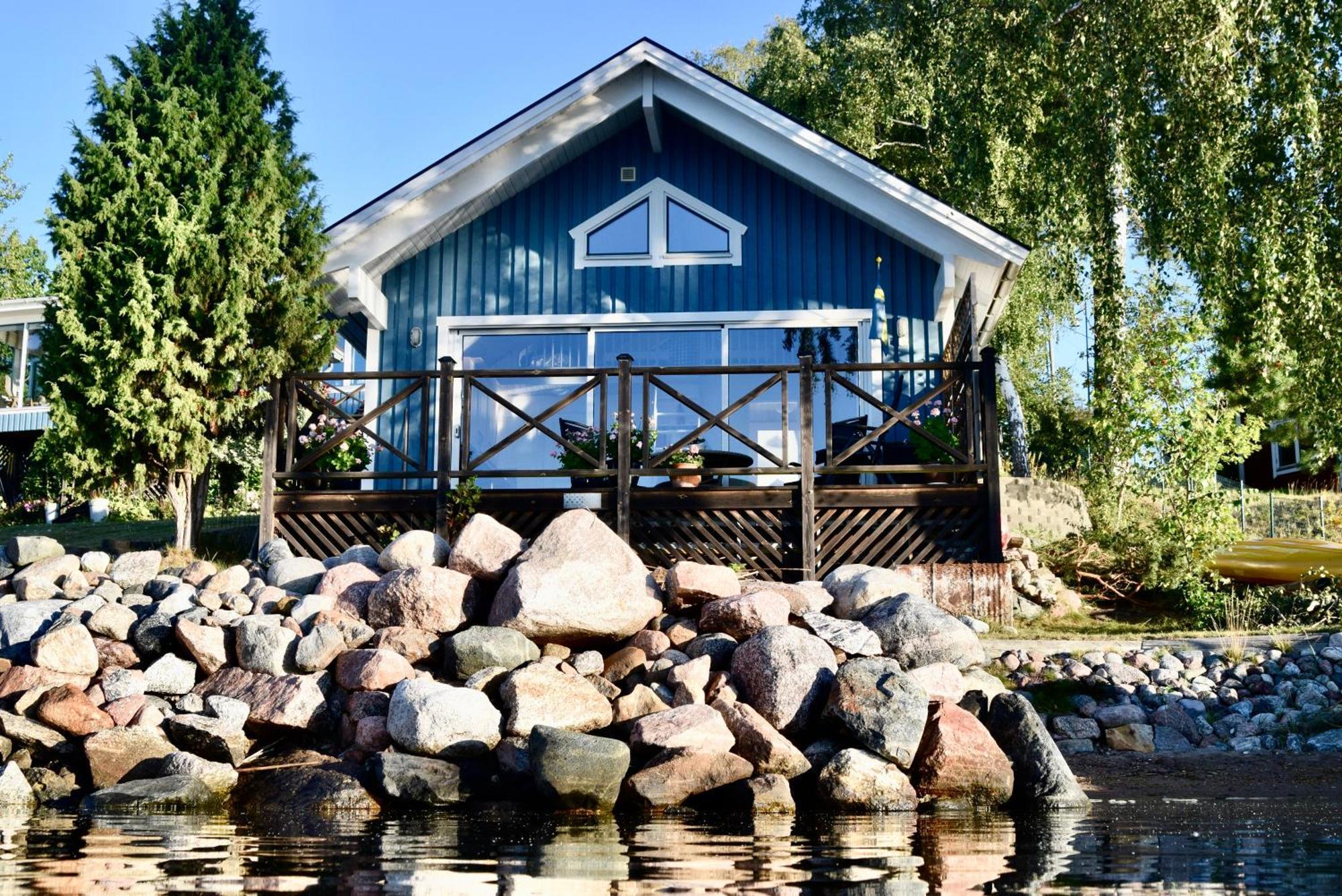 Sjoestuga/Gaesthus I Skaergarden. Åkersberga Exteriér fotografie
